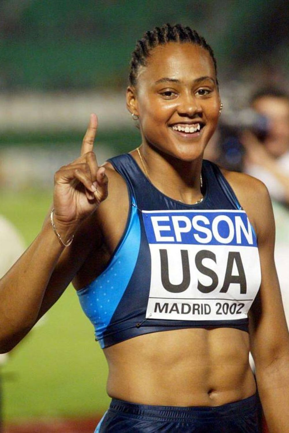 Marion Jones Represented US In The 2000 Summer Olympics In Sydney