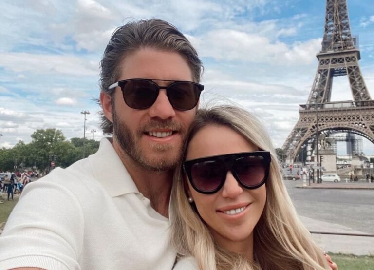 Mike Hoffman With His Wife Monika Caryk