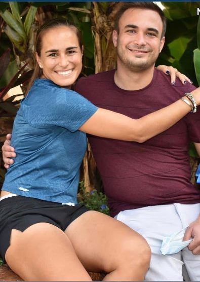 Monica Puig With Her Older Brother Ricky