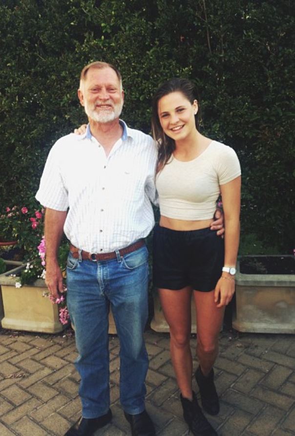 Nina With Her Father Steven Kennedy 