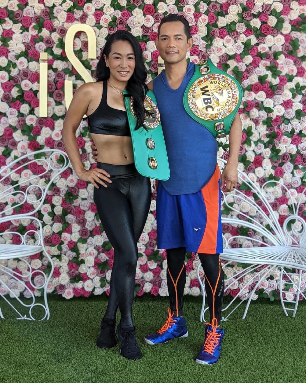 Nonito Donaire And His Wife Rachel Marcial