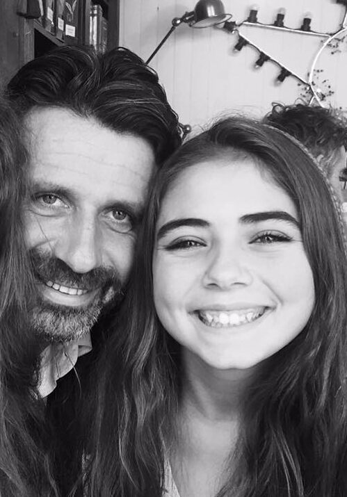 Patrick Mouratoglou With His Daughter Juliette
