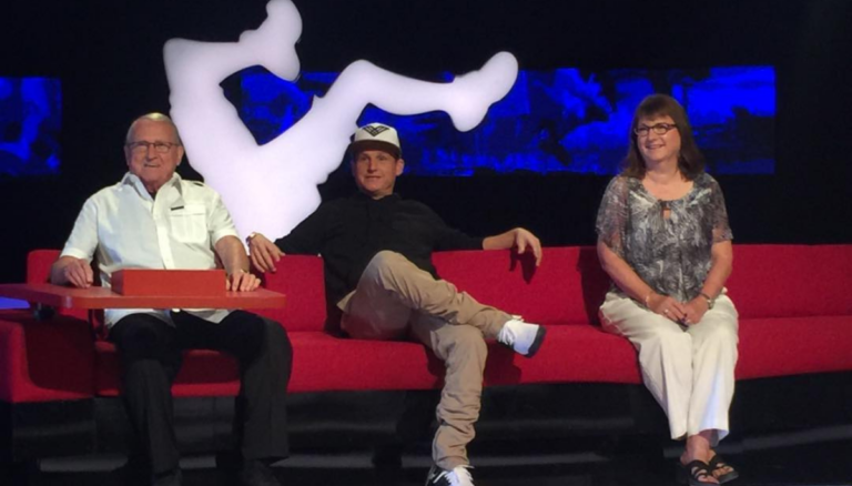 Rob Dyrdek With His Parents