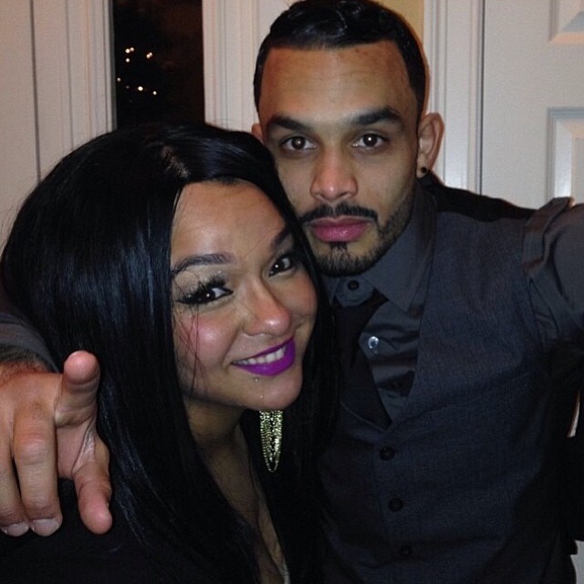 Rob Font With His Girlfriend Kathryn Frias