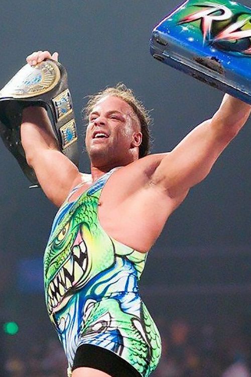 Rob Van Dam Flaunting The RVD Title