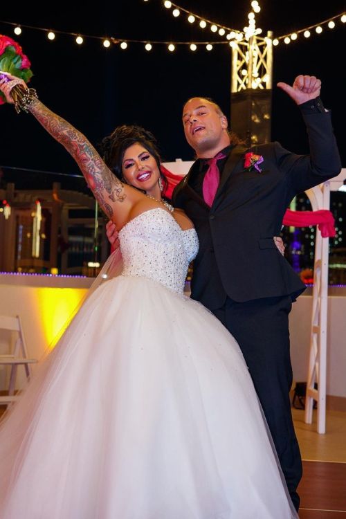 Rob Van Dam With His Wife Katie Forbes