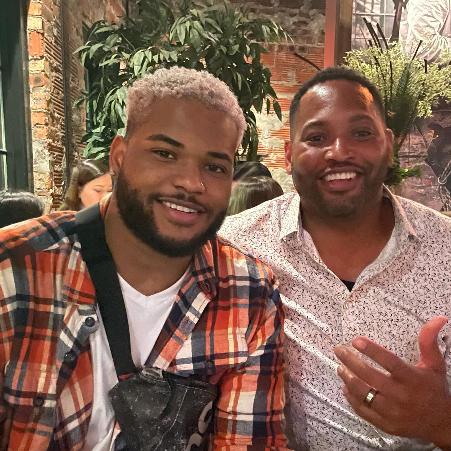 Robert Horry And His Eldest Son Camron Horry