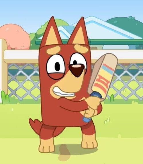 Rusty The Red Kelpie From Bluey Animated-Series