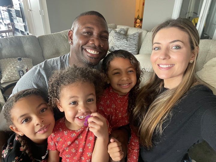 Ryan Howard With His Wife And Three Daughters