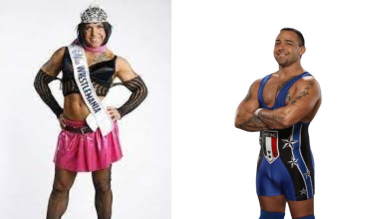 Santino Marella & His Twin Sister Character Santina Marella