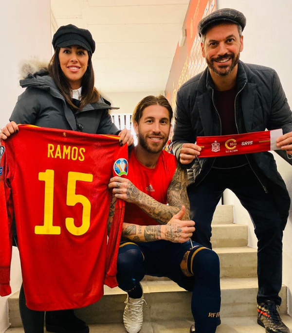 Sergio Ramos Brother And Sister Supporting Him (Source: Instagram)