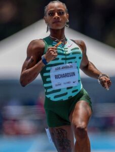 Sha'Carri Richardson wins 100m at World Championships
