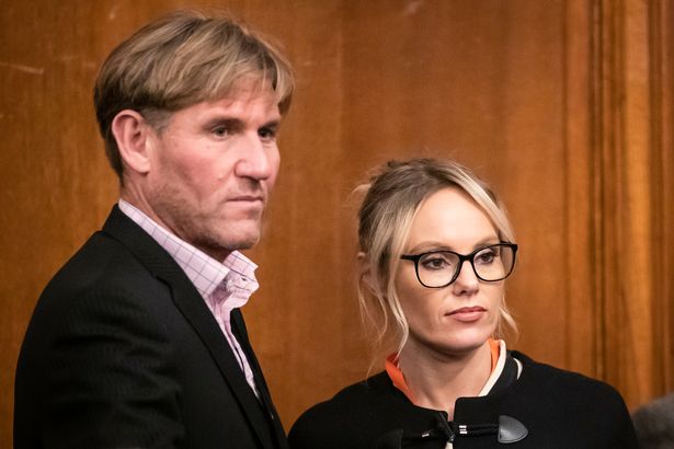 Simon Jordan With His Rumored Wife Michelle Dewberry