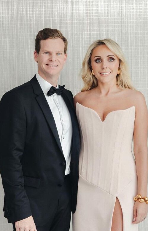 Steve Smith And His Wife Dani 