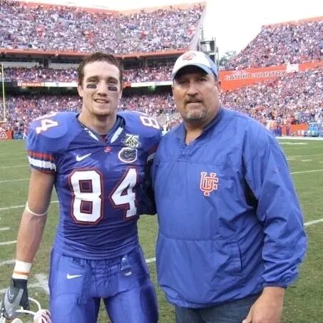 Tate Casey With His Dad Leland