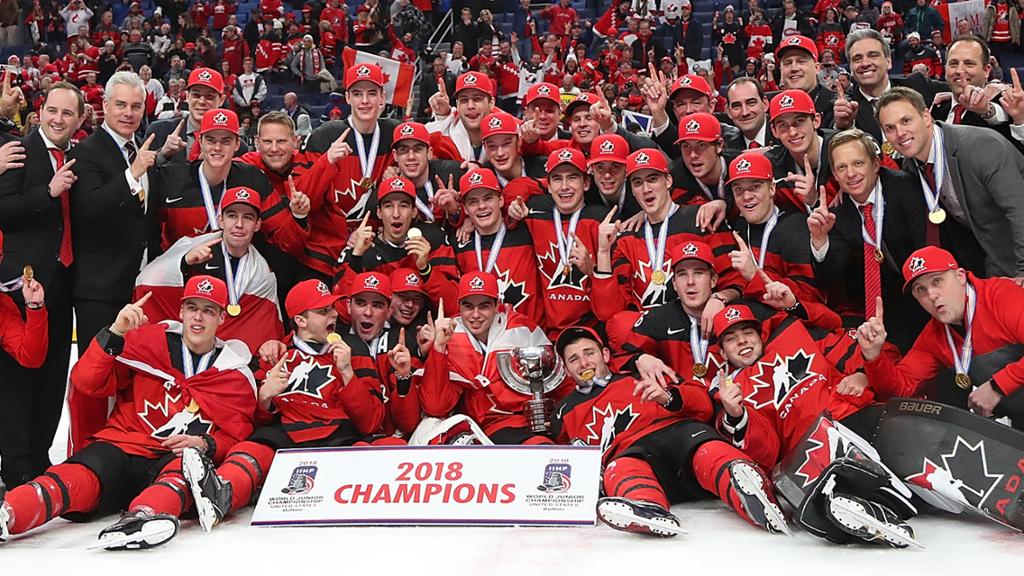 The 2018 Gold Winning Canadian Team