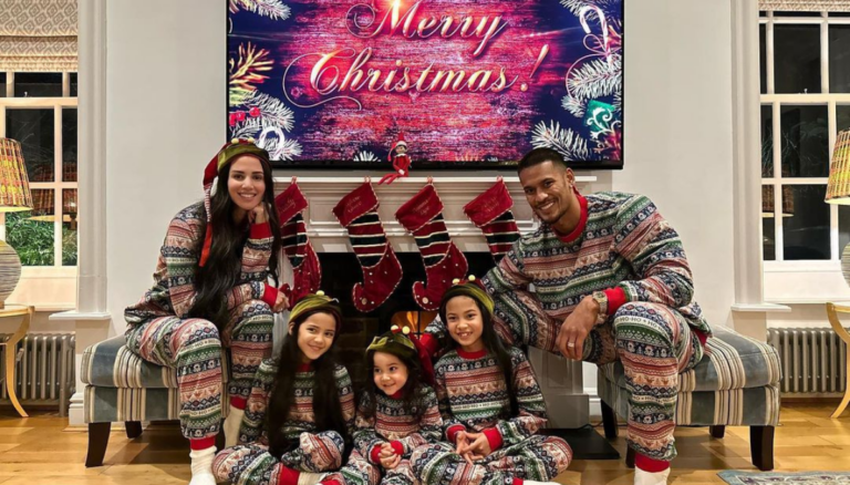 The Areola Family During Christmas