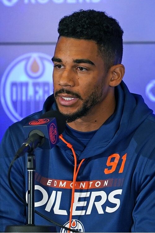 The Canadian Ice Hockey Player Evander Kane