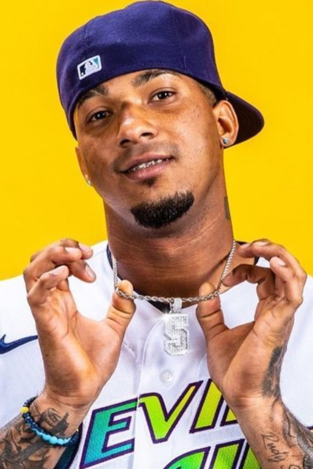 The Dominican Professional Baseball Shortstop Wander Franco