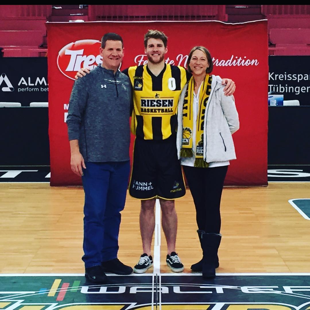Thomas Walkup Pictured With His Parents