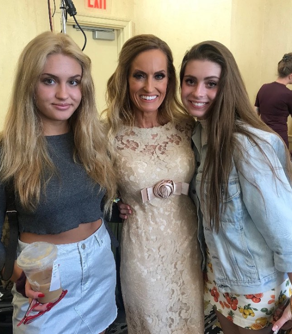 Ultimate Warrior Daughters With Their Mother