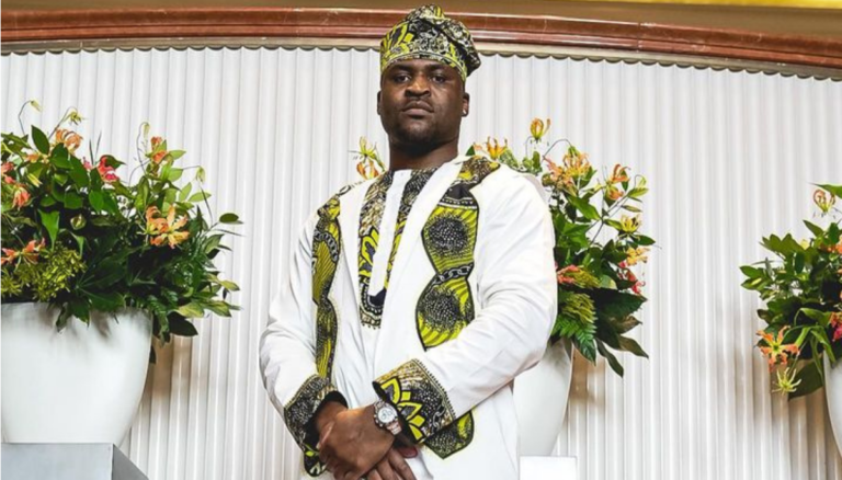 Cameroonian-French Fighter Francis Ngannou