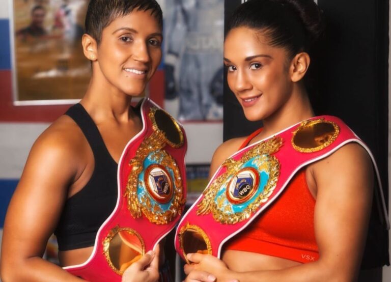 Amanda Serrano With Her Sister, Cindy