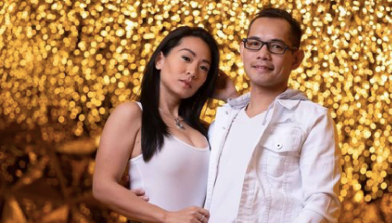 Nonito Donaire With His Wife Rachel Marcial