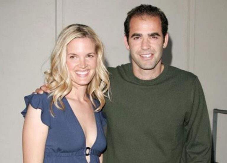 Pete Sampras With His Wife