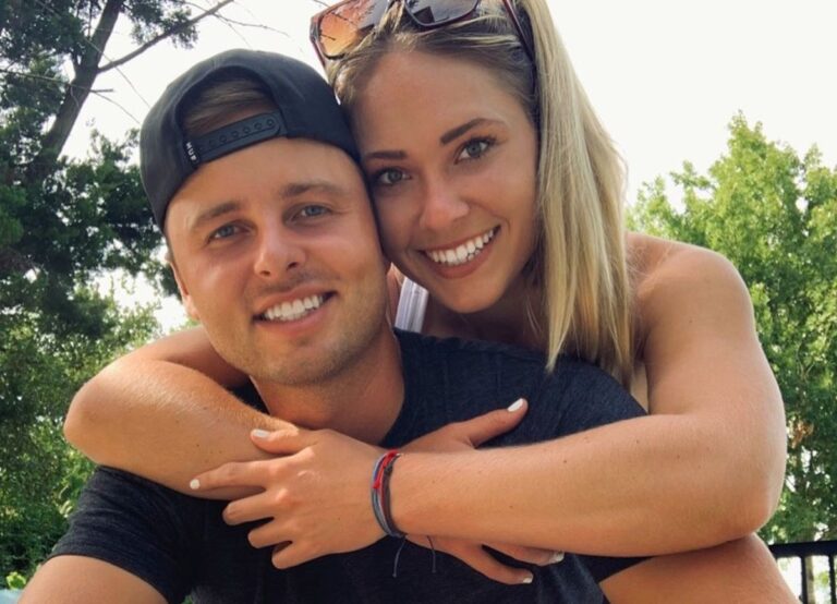 Adam Svensson With His Girlfriend Gabi