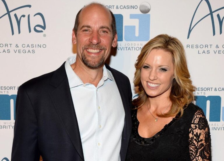 John Smoltz With His Wife