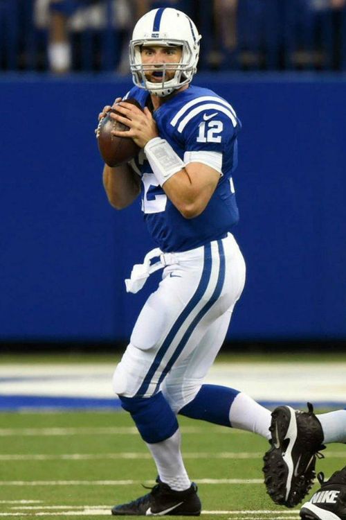 Andrew Luck During His NFL Game