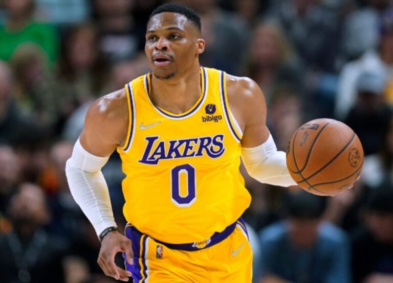 Russell Westbrook During His Game