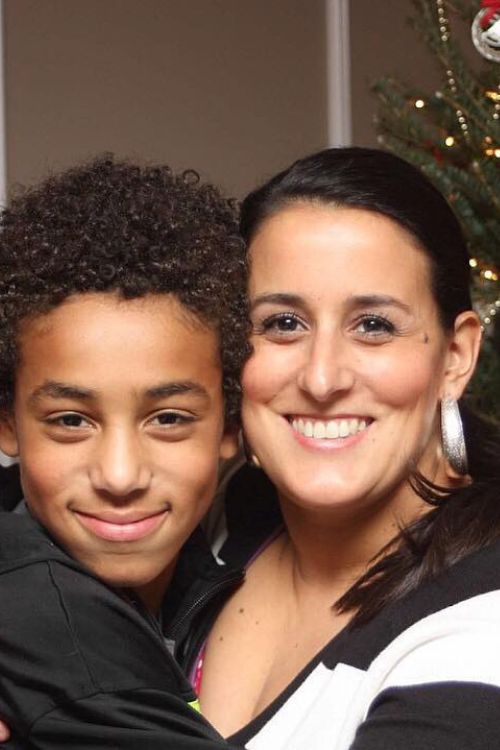 Tyler Adams With His Mother 