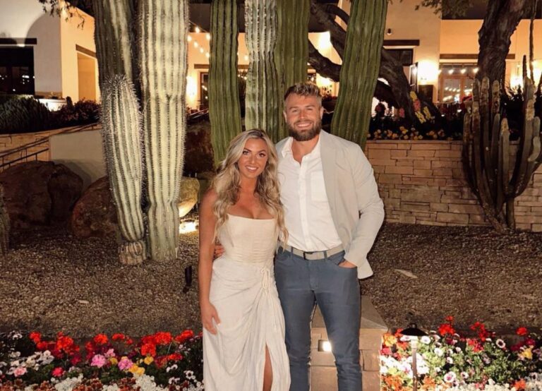 Chris Streveler With His Wife Taylor Lavonne