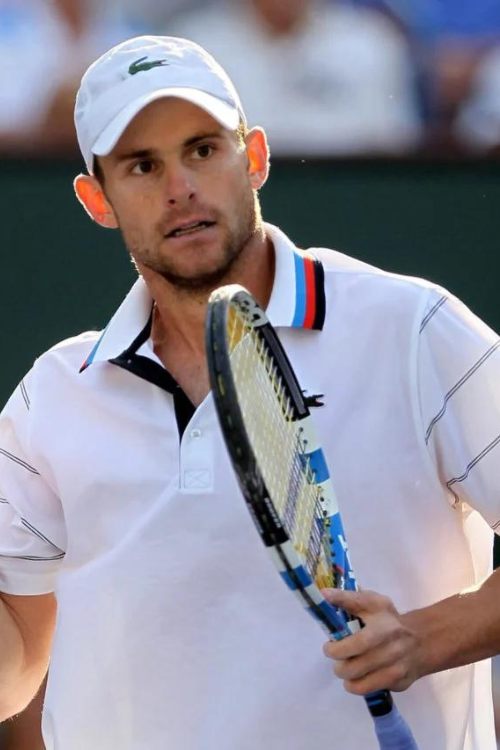 Andy Roddick During His Game