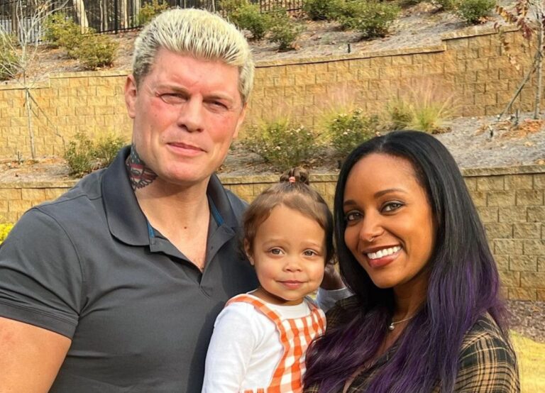 Cody Rhodes With Her Wife Brandi & Daughter Liberty