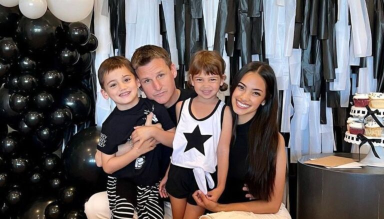 Rob Dyrdek With His Family