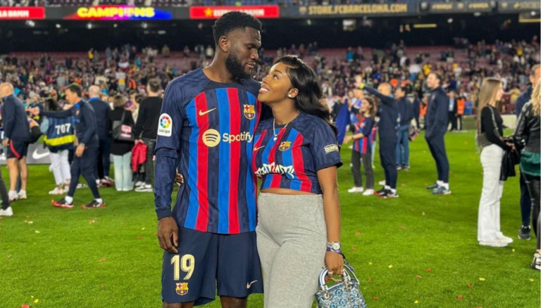 Franck Kessie And His Wife Sira Kessie