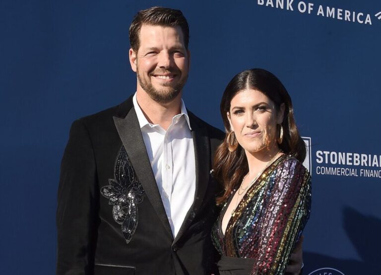 Rich Hill And His Wife Attending The Event
