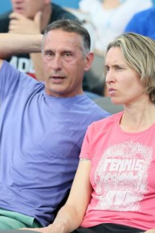 Andrea Petkovic With Her Father