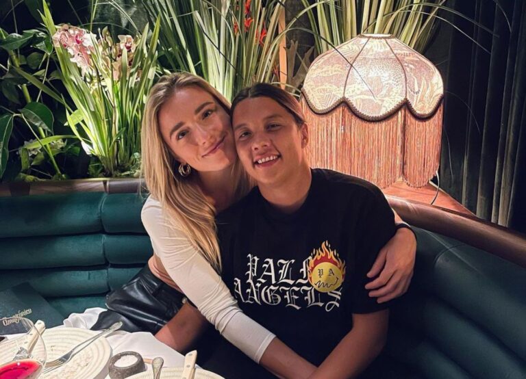 Sam Kerr With Her Girlfriend Kristie Mewis