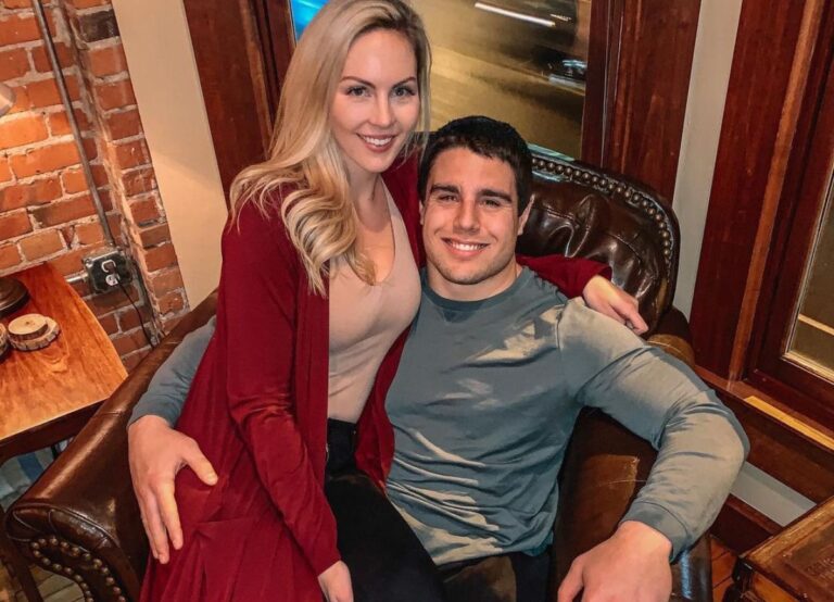 Blake Martinez Pictured With Wife Kristy Martinez In January 2020
