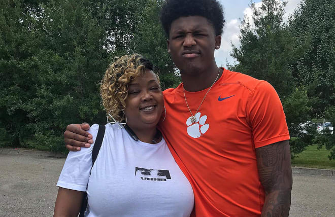 Tee Higgins And His Mother