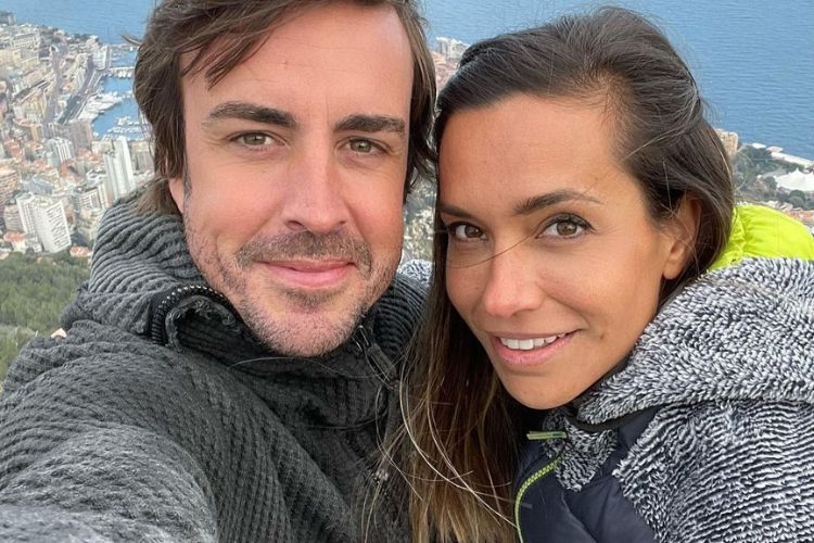Fernando Alonso Pictured With Former Girlfriend Andrea Schlager In 2022 As He Shares The Post As A Birthday Tribute