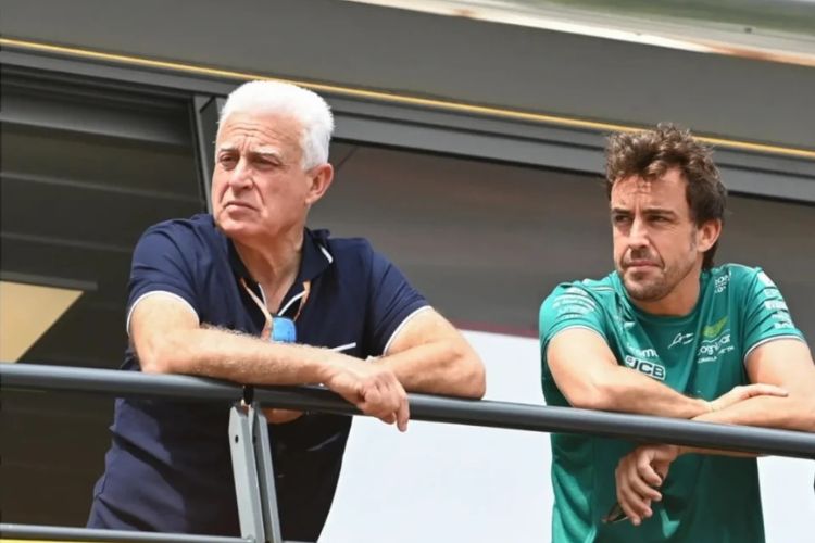 Fernando Alonso Pictured With His Father Jose Luis Alonso Earlier This Year In Monaco Grand Prix