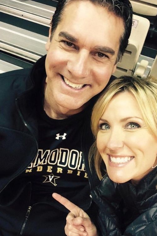 Frank Kornet Pictured With His Wife Tracy Kornet In 2014 Rooting For Vanderbilt 