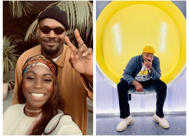 Martellus Bennett Pictured With His Sister, Ashley Bennett In 2022