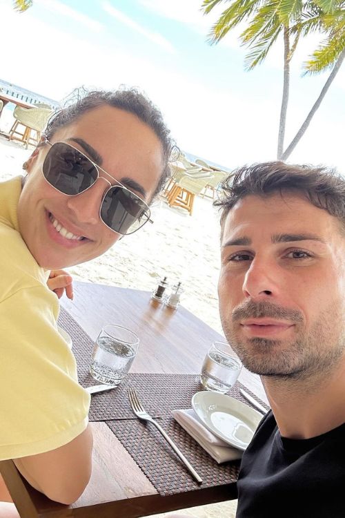 Marco And Martina Pictured During Their Trip To Maldives In December 2022