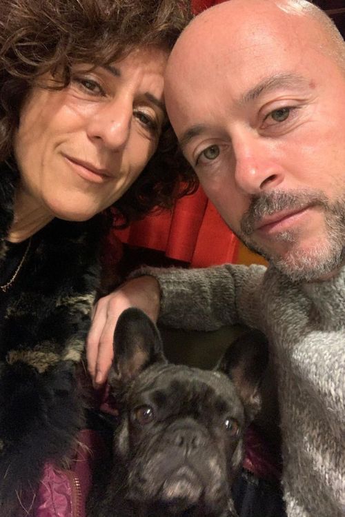 Martina Trevisan's Mother, Monica Pictured With Her Partner And Her Pet Dog In 2021
